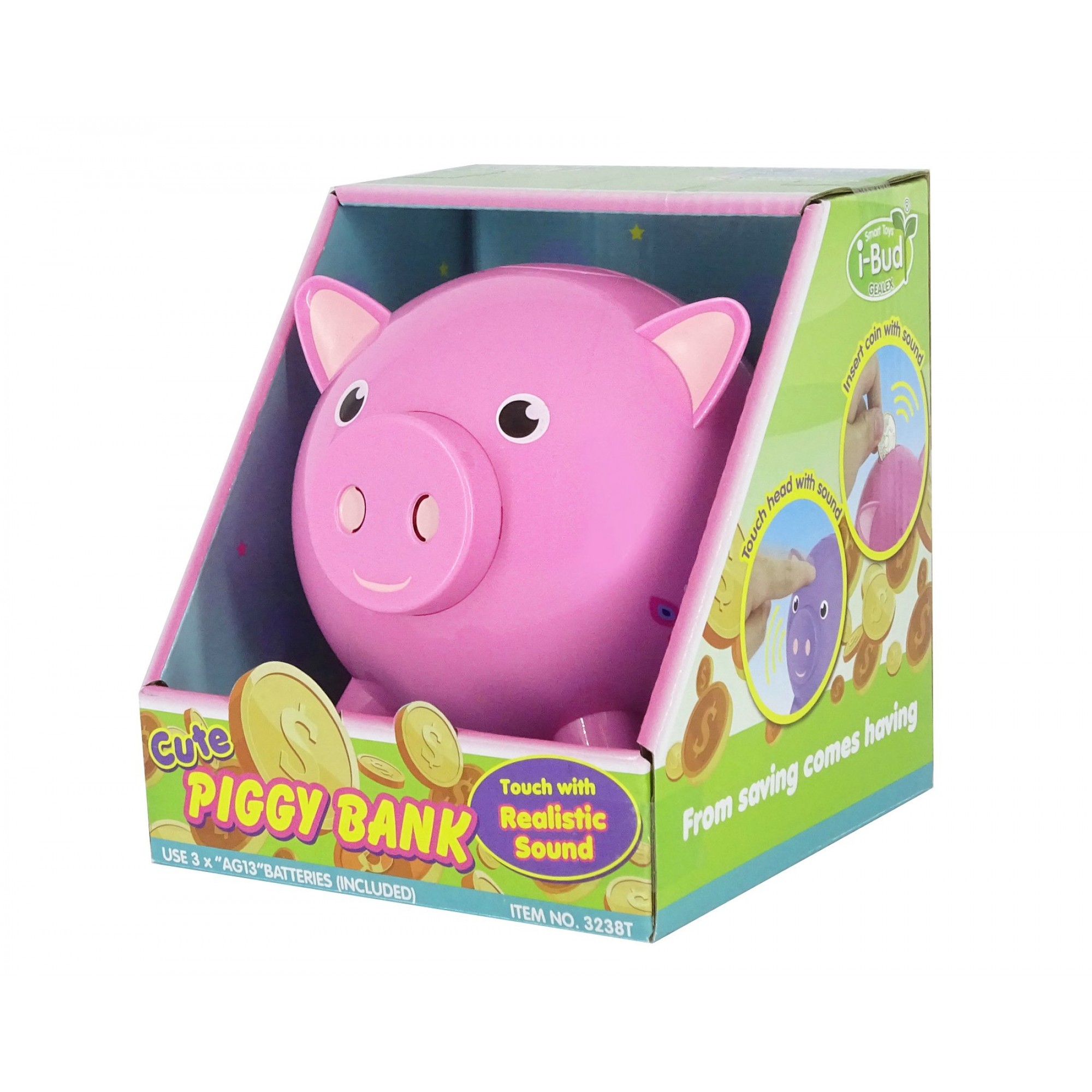 Piggy Bank with soundProduct Gealex Toys Manufacturing Co., Ltd.