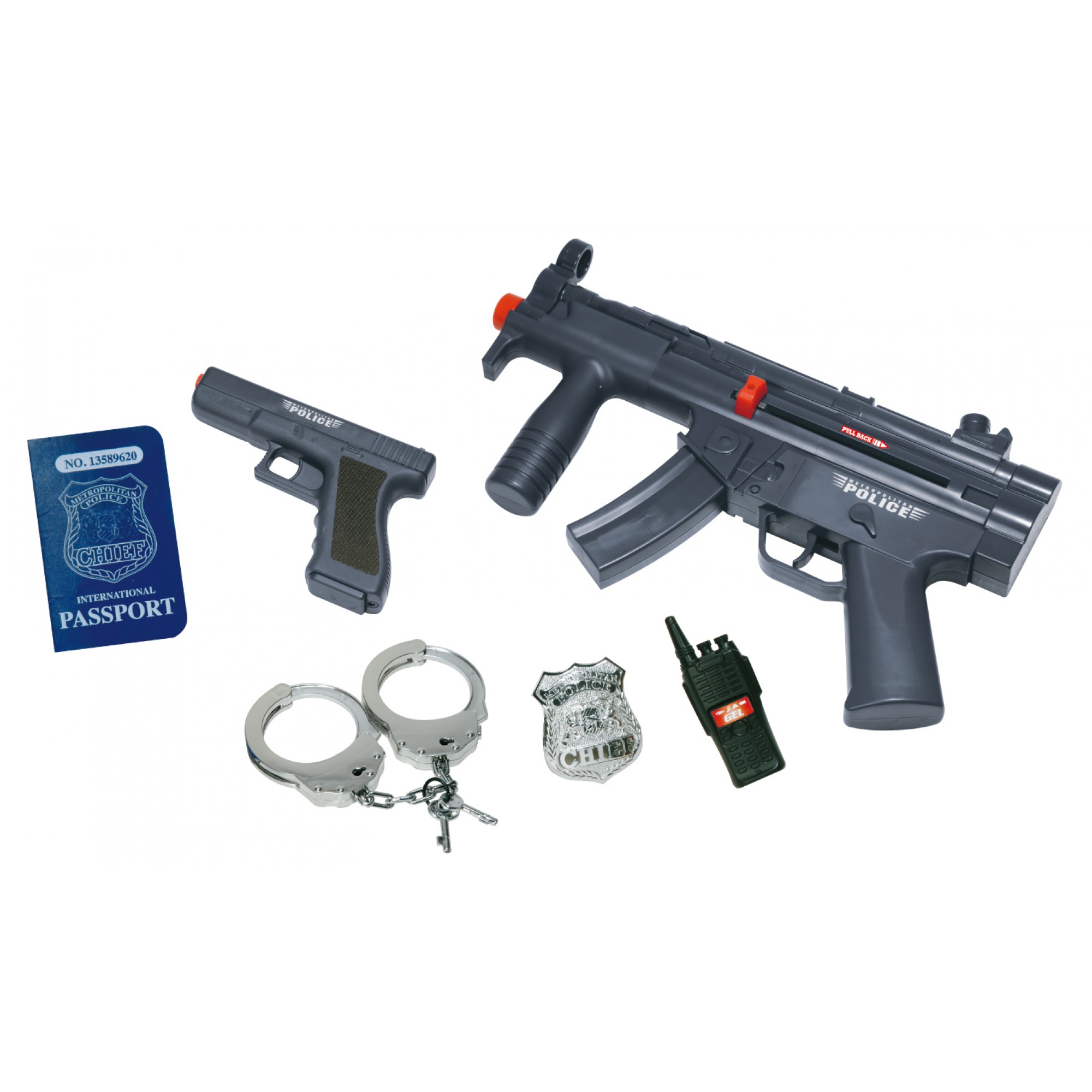 Police Play Set (MP5K + Glock 17)